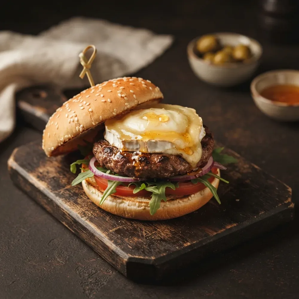 Hamburger Chèvre Miel