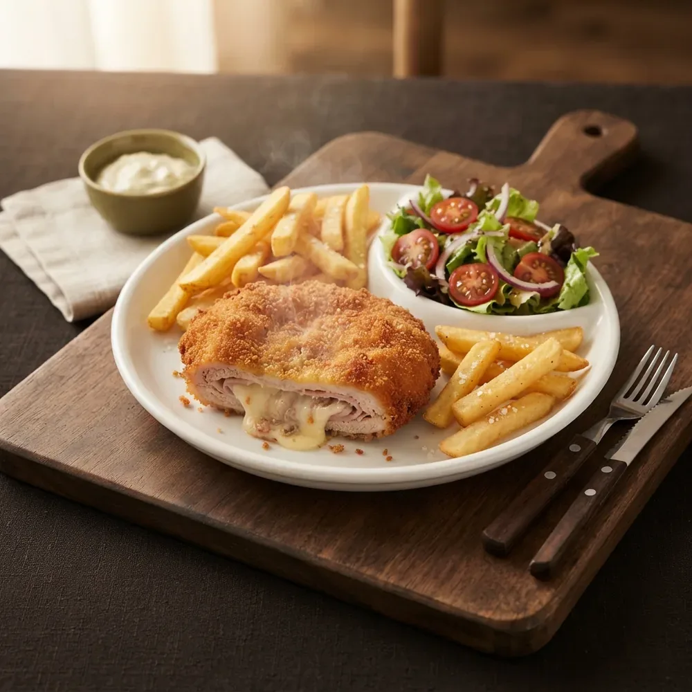 Assiette Cordon Bleu